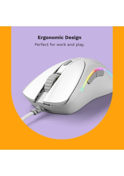 Glorious Oyun - Model D 2: Kablolu Ergonomik Fare, Superlight 58g