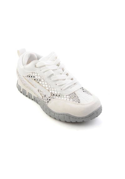 Bambi Beyaz Kadın Sneaker K01646000122