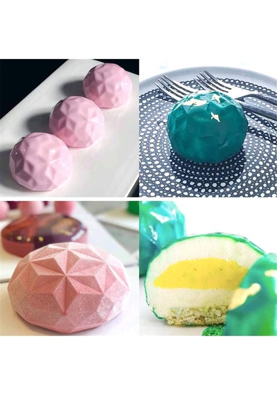 3d Silikon Kalıp Pişirme Kalıbı, Pasta Dekorasyon Aletleri, Pişirme Kalıbı Beyaz