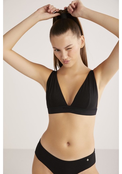 Kom İç Giyim Penny Üçgen Sütyen - Siyah
