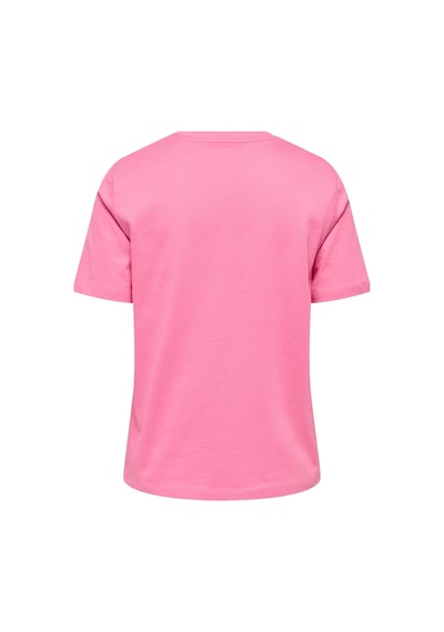 Only Onlfreja Luxe Kadın Tişört Kısa Kollu Pembe