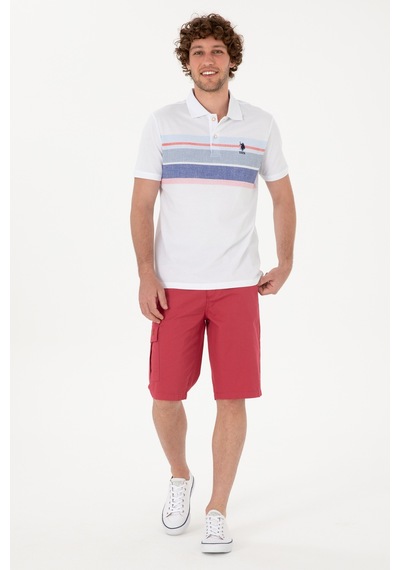 U.S. Polo Assn. Erkek Regular Fit Polo Yaka Lacivert Tişört 50299824-VR033