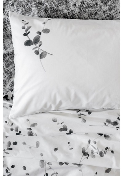 Cotton Box Dual Tek Kişilik Nevresim Takımı Elaria Antrasit Renkli