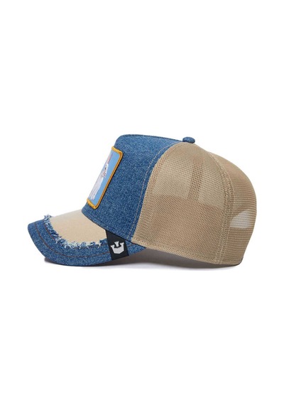 . Silky Rabbit Tavşan Figürlü Şapka 101-1280 Denim