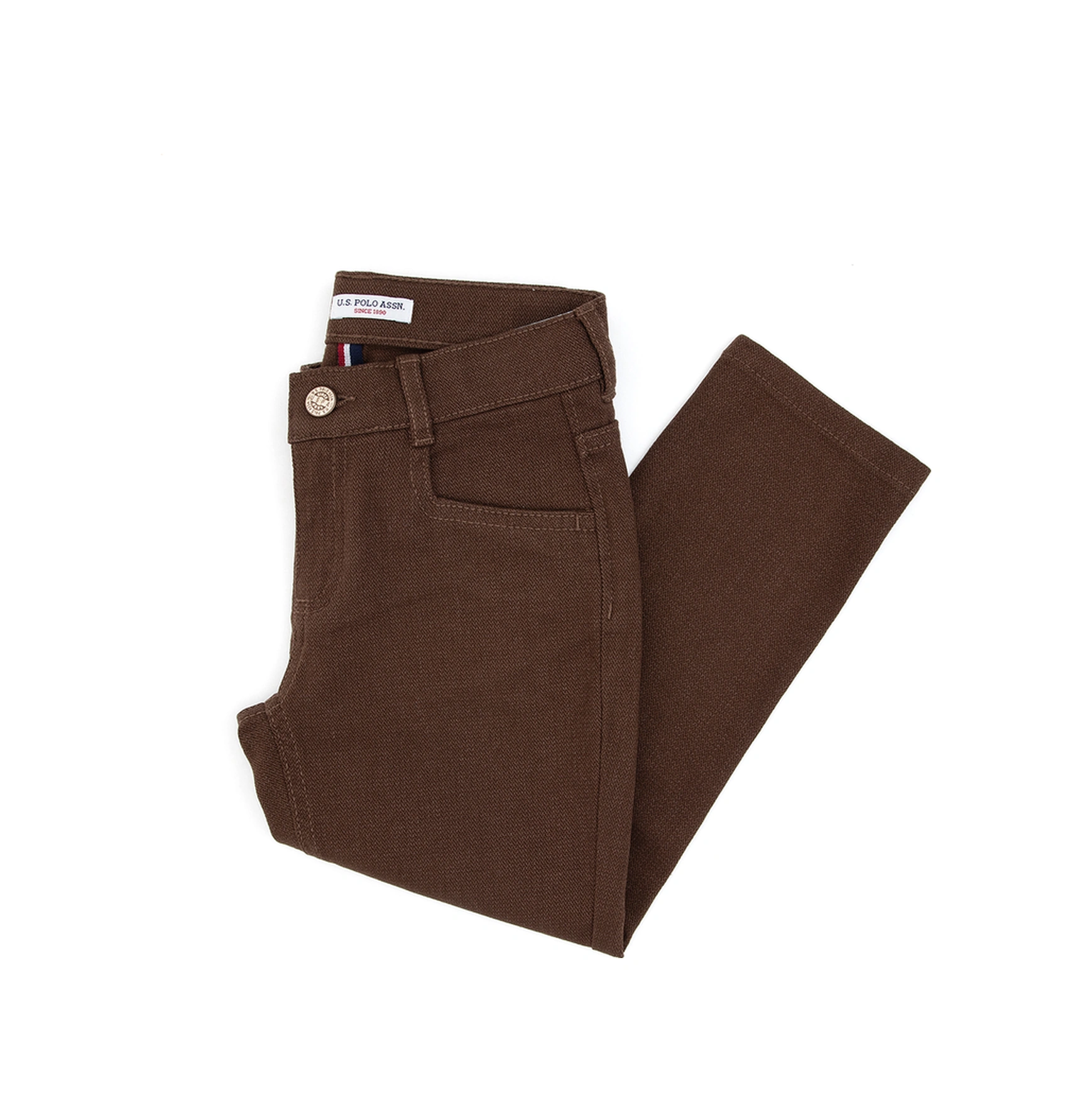 U.s. Polo Assn. Erkek Çocuk Kahverengi Pantolon Kanvas-chino 50317273-vr029 Kahverengi U.s. Polo Assn. Erkek Çocuk Kahverengi Pantolon Kanvas-chino 50317273-vr029 Kahverengi