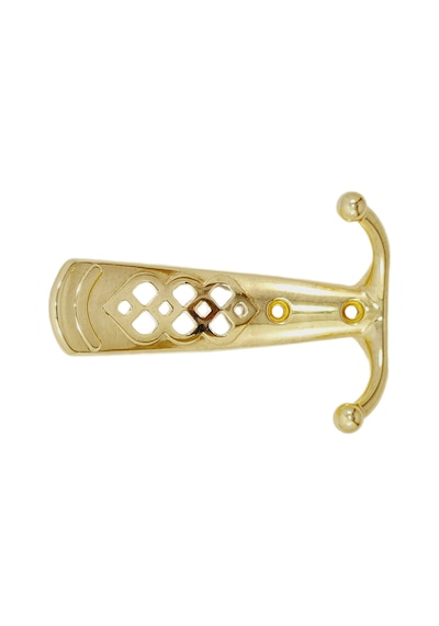 Portmanto Askı Motif Gold - 5 Adet