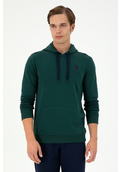 U.s. Polo Assn. Erkek Koyu Yeşil Sweatshirt 50289059-vr079 Koyu Yeşil
