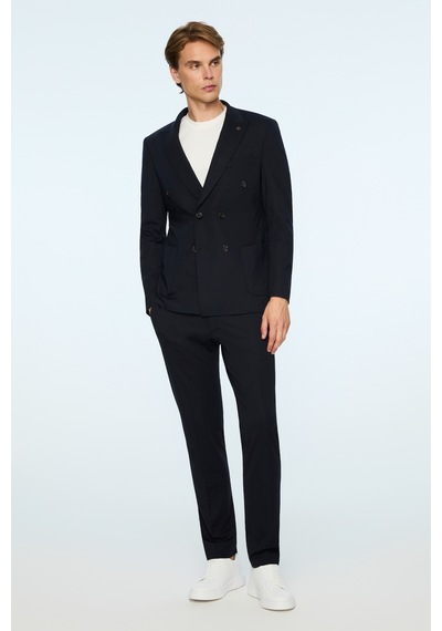 Morven Erkek Lacivert Rayon Trend Düz Slim Fit Sivri Yaka Kruvaze Takım Elbise 26ms001033200 Lacivert Morven Erkek Lacivert Rayon Trend Düz Slim Fit Sivri Yaka Kruvaze Takım Elbise 26ms001033200 Lacivert
