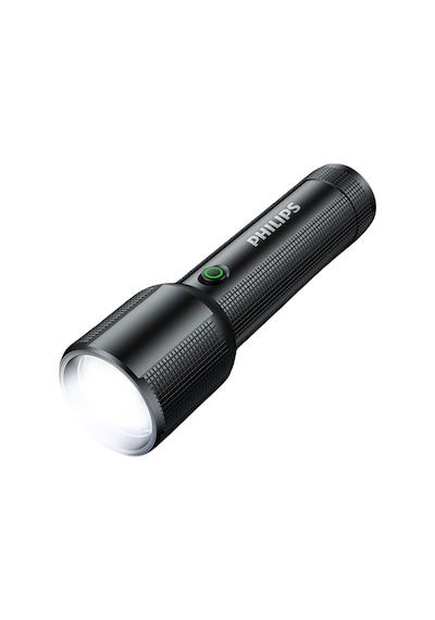 Philips Sfl2203 450 Lümen 5w Led El Feneri Teleskopik Zoom Sos Modlu Metal Gövdeli Şarj Edilebilir Uzun Menzilli Flashlight