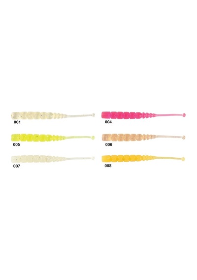 Mustad Aji Worm Plu-Plu 5 cm Sahte Kurt