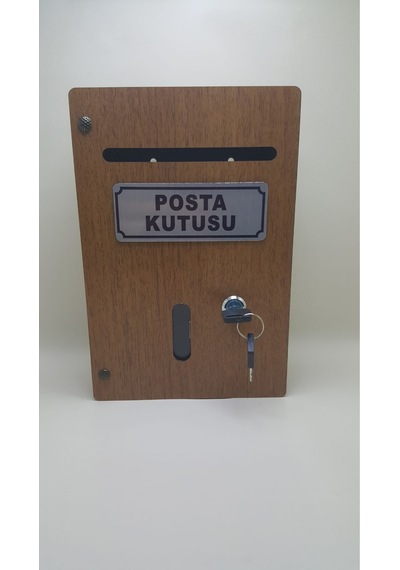 Büyük Boy Ahşap Posta Kutusu Kutusu