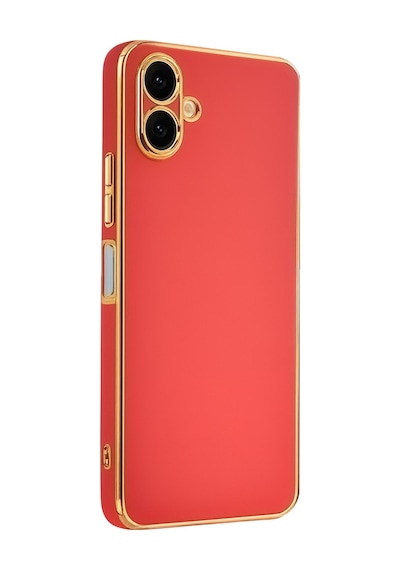 Samsung Galaxy  Uyumlu,  A07 4g Volet Silikon - Kırmızı