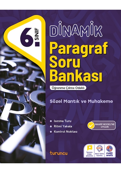 Tudem 6.sınıf Dinamik Paragraf Soru Bankası