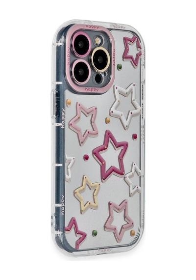 Cosmotex Newface Apple iPhone Uyumlu  14 Pro Max Kılıf Reflexion Desenli Kapak - Desen 3