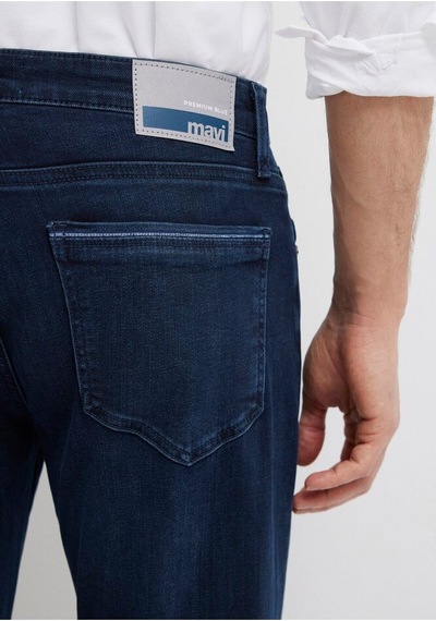 Mavi Marcus Premium Blue Mürekkep Mavisi Jean Pantolon 0035187841 Lacivert