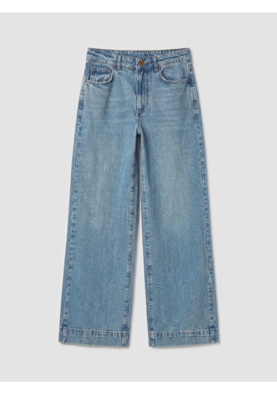 Lcw Vision İndigo Wideleg Kadın Jean Pantolon