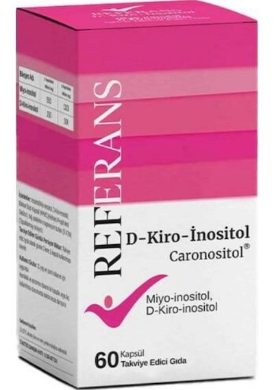 Referans D Kiro İnositol 60 Kapsül
