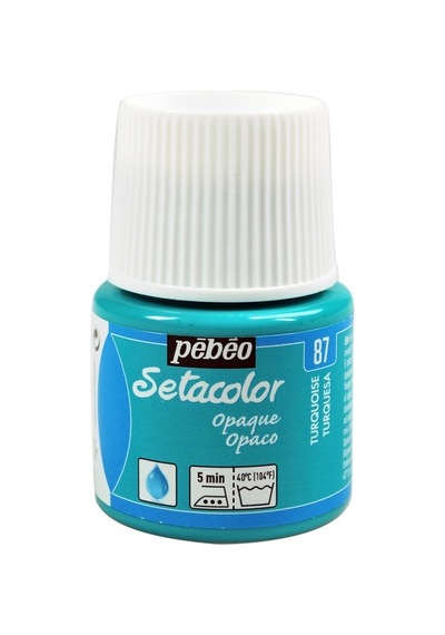 Pebeo Setacolor Opak Kumaş Boyası 87 Turquoise