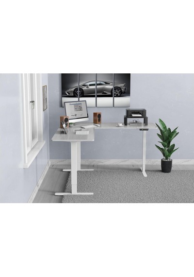 Elektrikli Yüksekliği Ayarlanabilir Masa Çerçevesi, Gri, 124-208 Cm Genel Elektrikli Yüksekliği Ayarlanabilir Masa Çerçevesi, Gri, 124-208 Cm Genel
