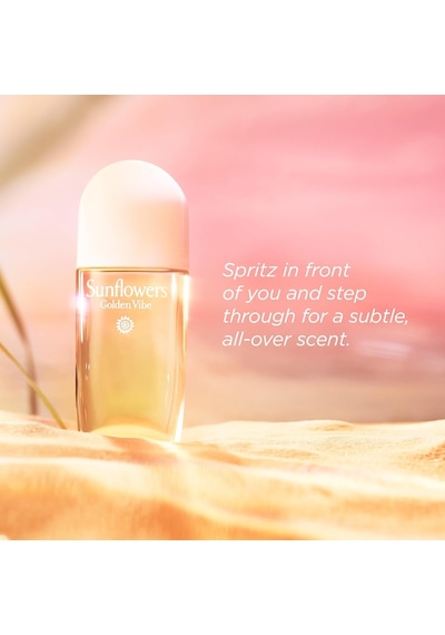 Elizabeth Arden Sunflowers Golden Vibe Edt 100ml Amber