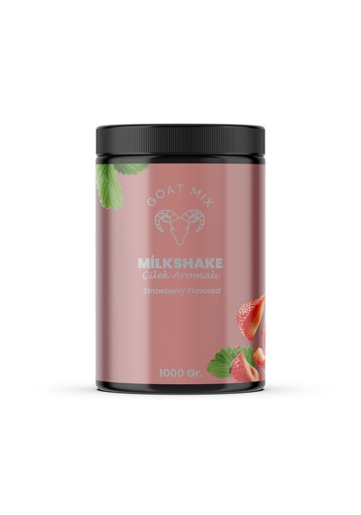 Çilekli Milkshake 1000 Gr. 1 KG