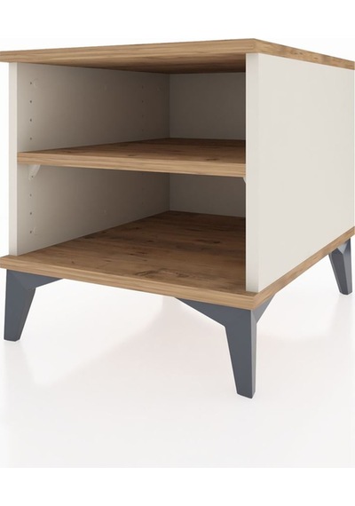 Kronos Komodin Tek Raflı 44x59x48 Aytaşı-çam Aytaşı