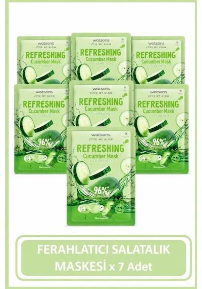 Watsons Fruıty Salatalık Ferahlatcı Maske 30ml S25x7