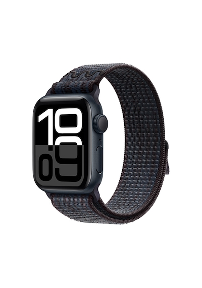 Goocamp Watch 10 42mm Uyumlu Krd-91 Hasır Kordon Strap Kayış-siyah-mavi