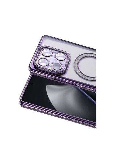 Mi 15t Pro Joke Simli Magneticsafe Kılıf - Derin Mor Bzsxx00 1