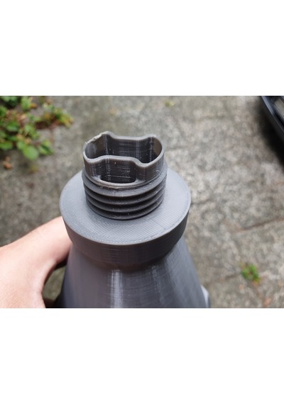 Kia / Hyundai Motor Yağı Huni Dişli Threaded , Havalandırmalı