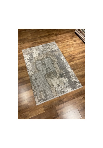 Polar 3476 Gri Halı Çok Renkli