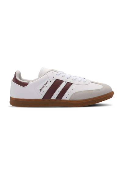 Slazenger PING Erkek  Beyaz / Bordo Günlük Spor Ayakkabısı