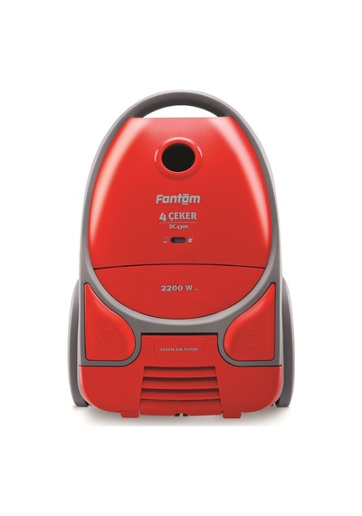 Fantom DC-4300 4 Çeker 850 W Toz Torbalı Elektrikli Süpürge