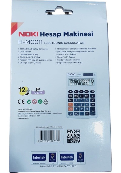 Hesap Makinesi Beyaz H-mc011 Diğer