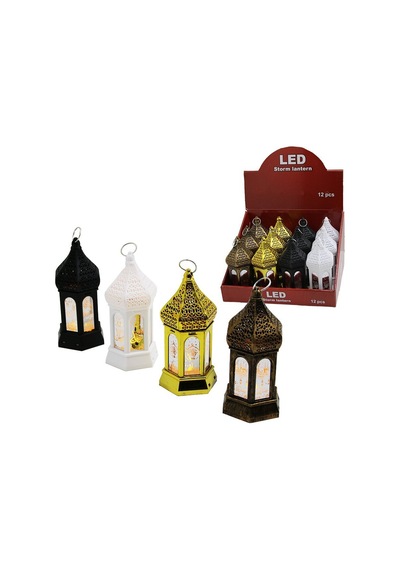 Led Storm Lantern Sdr-lm-003 Büyük Altıgen Kapalı Kubbe- 12'li Paket Diğer