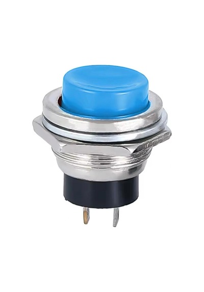 Ic-180 Buton 16mm Ds-212 Mavi