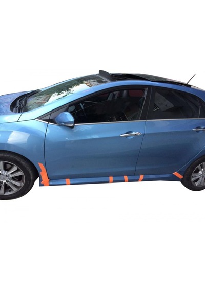 Paşa Hyundai İ30 2011-2016 Custom Yan Marşpiyel Seti Plastik