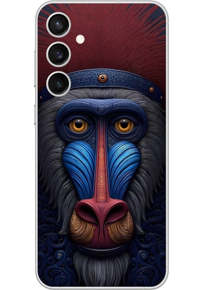 Samsung Galaxy S23 Fe Uyumlu Şeffaf Kılıf Tablo 4 Tasarımlı