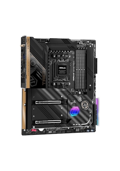 Asrock X670e Taıchı Wıfı 7800mhz Oc Ddr5 Soket Am5 Hdmı M.2 E-atx Anakart X670e Taıchı
