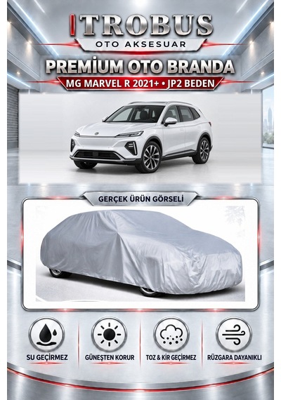 Mg Marvel R Otomatik 2021-2025 Uyumlu Premium Araba Brandası Oto Branda Jp2 Beden
