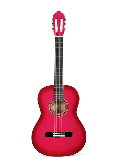 Valencia Vc104tpks Klasik Gitar 4/4 Pembe Sunburst Sap Çelikli