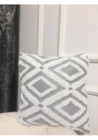 Nivemeshome Bohem Punch Grey Dekoratif Kırlent Yastık Kılıfı 44x44 Cm Çok Renkli