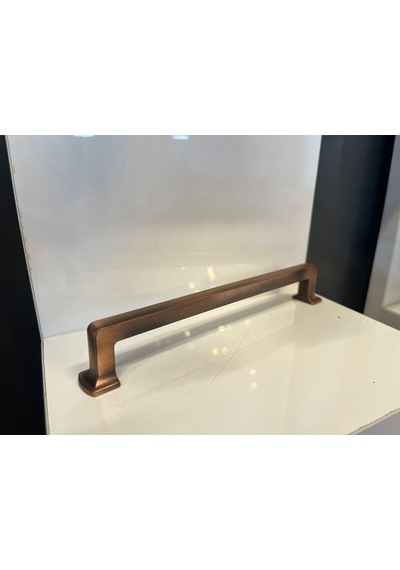 Levante Metal Kulp 192mm Antik Bakır Dolap Kapak Tv Ünite Modern Çekmece Mobilya Komidin Konsol Antik Bakır
