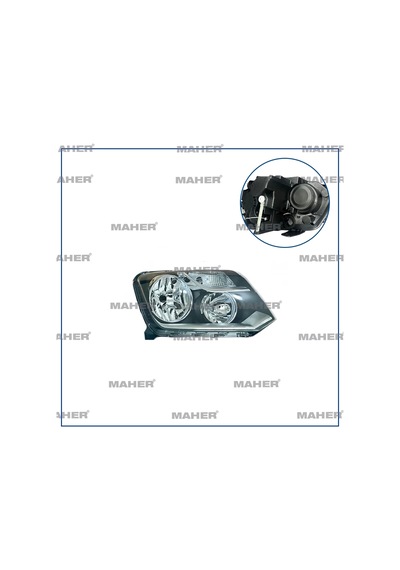 Volkswagen Amarok 2012-2017 Far Sol Oem No:2h1941015n