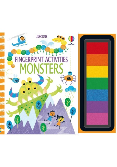 Usborne Fingerprint Activities Monsters