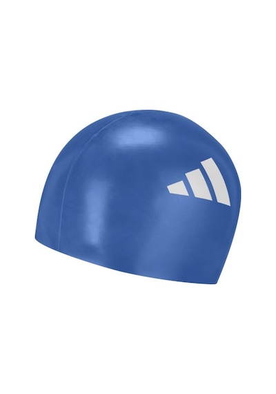 Adidas 3-stripes Swim Cap Kids - Royal Blue/white Çocuk Bonesi Ia8304 Mavi