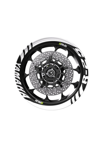 Yamaha R25 Geniş Jant Şeridi Beyaz Yamaha R25 Geniş Jant Şeridi Beyaz