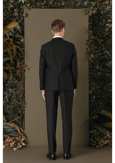 Efor Tk 881 Slim Fit Siyah Klasik Takım Elbise Siyah Efor Tk 881 Slim Fit Siyah Klasik Takım Elbise Siyah