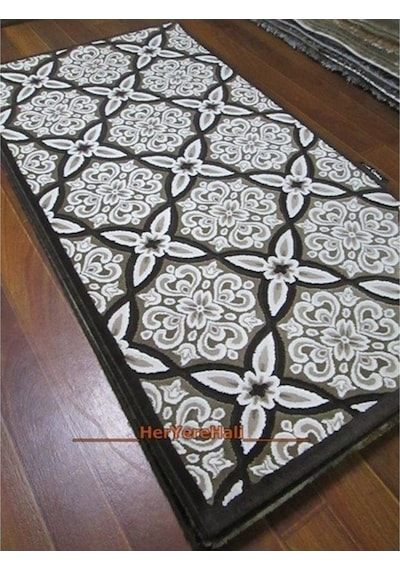 Serisonu Halı Bianco 5424bkahve 160x230 Cm