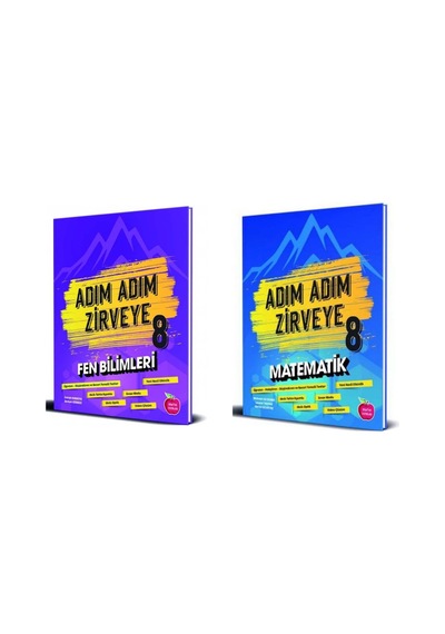 Newton 8. Sınıf Adım Adım Zirveye Matematik-Fen Bilimleri Soru Ban
